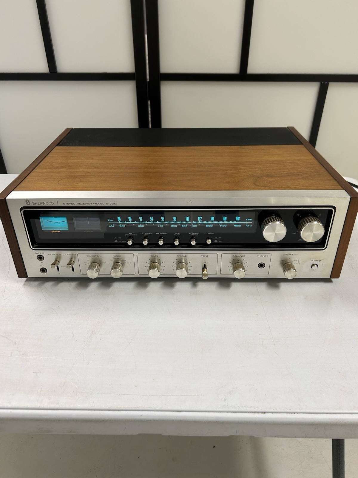 Sherwood S-7910 vintage audio equipment - eBay listing photo 1