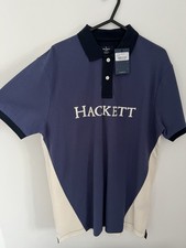 Hackett London Polo Shirt Men’s UK M Classic Fit BNWT