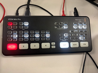 Blackmagic Design ATEM Mini Pro HDMI Production Switcher 4 In 2 Out Streaming