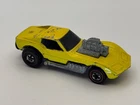 1973 Hot Wheels Redline REVVERS Jettin' Vette Yellow Enamel
