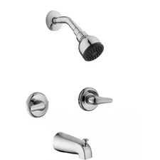 Glacier Bay Aragon Double Handle Tub & Shower Faucet – Chrome