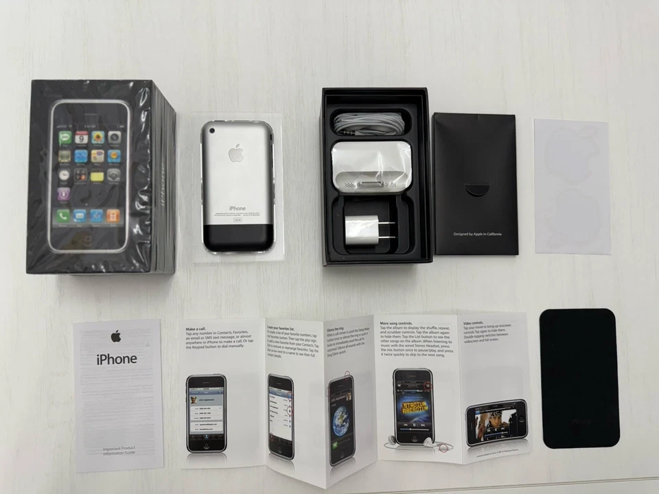 iphone 2g 16gb a1203 1st como nuevo (not activated) - Imagen 3 de 4