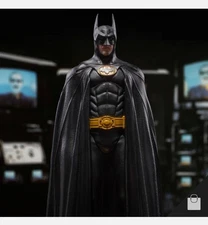 Iron Studios Batman 1989 Statue Figure DC Dark Knight Michael Keaton Rare 1:10