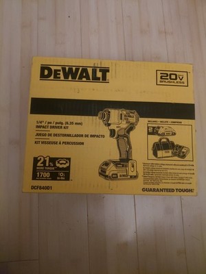 DEWALT Atomic 20V MAX 1/4 in Brushless Compact Impact Driver Kit 2Ah