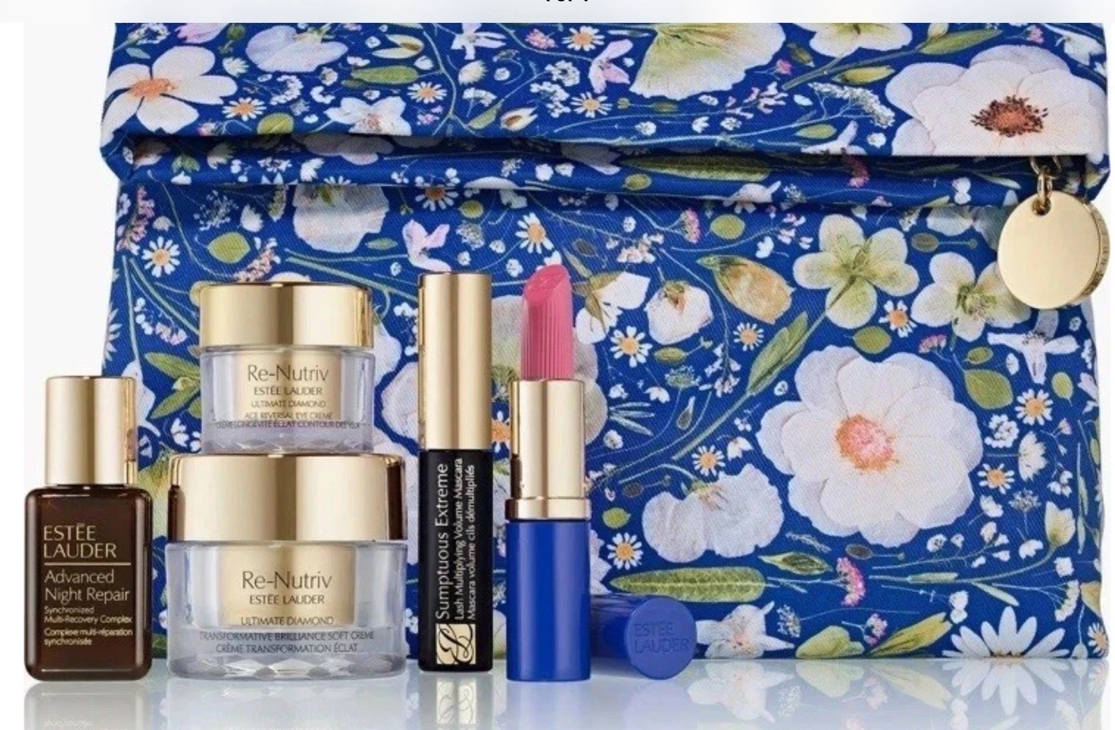Estee Lauder 6pc Re-Nutriv Skincare Makeup Travel Gift Set *New/ Sealed
Opens in a new window or tab