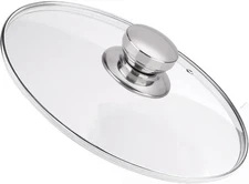 10 Inch Tempered Glass Lid 10"Pot Covers for Frying Pan Wok Skillet Compatible