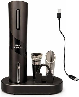 MARC SUPPLIES Electric Wine Opener Set, Rechargeable Automatic Corkscrew with Ch