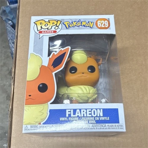 Funko Pop! Vinyl Pokémon Flareon Figure #629 Video Games Theme Collectible