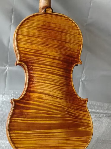 Master 4/4 violin European Flamed maple back spruce top hand Made nice sound No5 - Picture 5 of 10