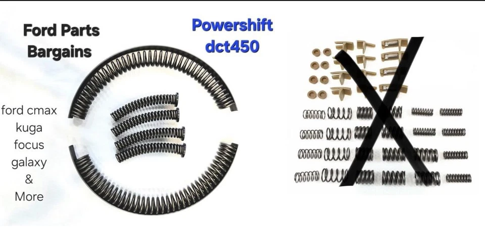 Kit de resorte mejorado retenedor embrague caja de cambios Ford Galaxy Powershift DCT450 - Imagen 2 de 4