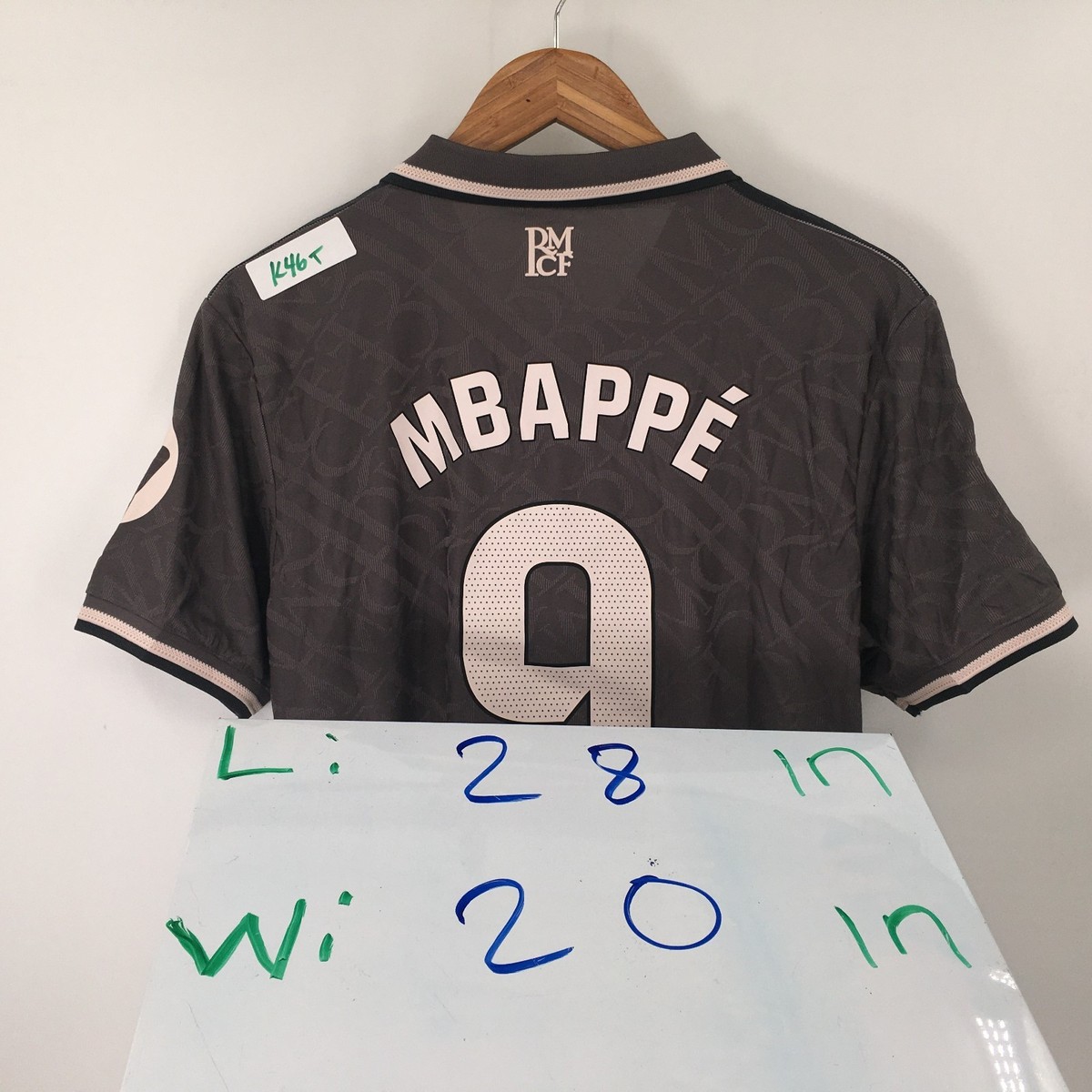  MBAPPÉ Jersey Mbappe 09 Emirates Fly Better Adidas Jersey Medium Black Slim Fit