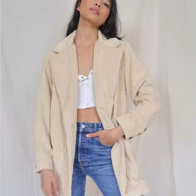 FP Movement by Free People Cream Trench Coat
