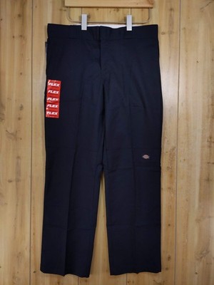 Dickies Men's 34x30 Black WP882BK Double Knee Work Pants Twill