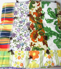 Vintage Handmade Pieced Quilted Patchwork Lap/Youth/Crib Quilt - 59" x 42"