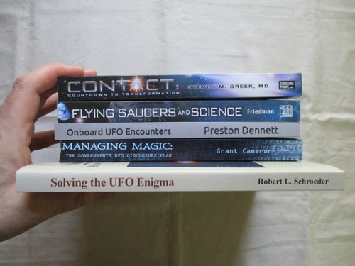 5 Paperbacks On UFOs & Aliens! Stanton Friedman--Flying Saucers And Science! - Picture 12 of 15