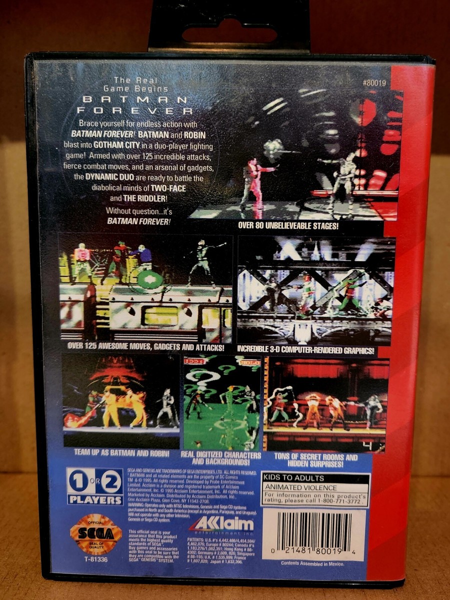 batman forever sega genesis | eBay