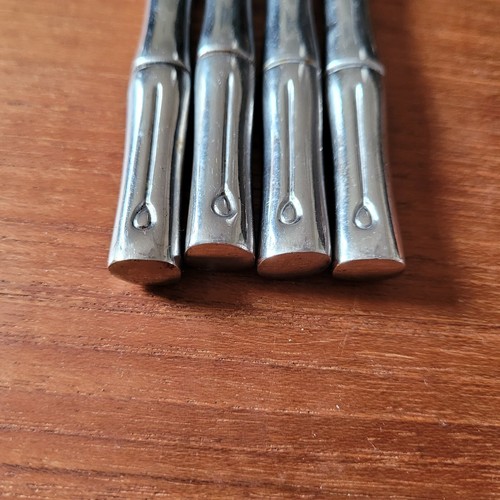Set of 4 Hampton Silversmith BAMBOO Stainless 9" Dinner Knives China - 第 10/11 張圖片