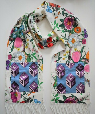 スカーフ GUCCI 'Flora' scarf s-l400.jpg