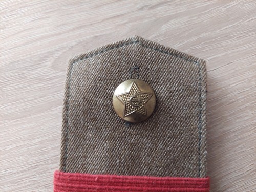 Soviet Old Military Epaulets Senior Sergeant. Army USSR. Soviet Union. # # - Picture 5 of 16