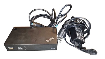 Lenovo ThinkPad USB 3.0 Ultra Dock DK1523 Docking station 40A8 4k Plug & Display