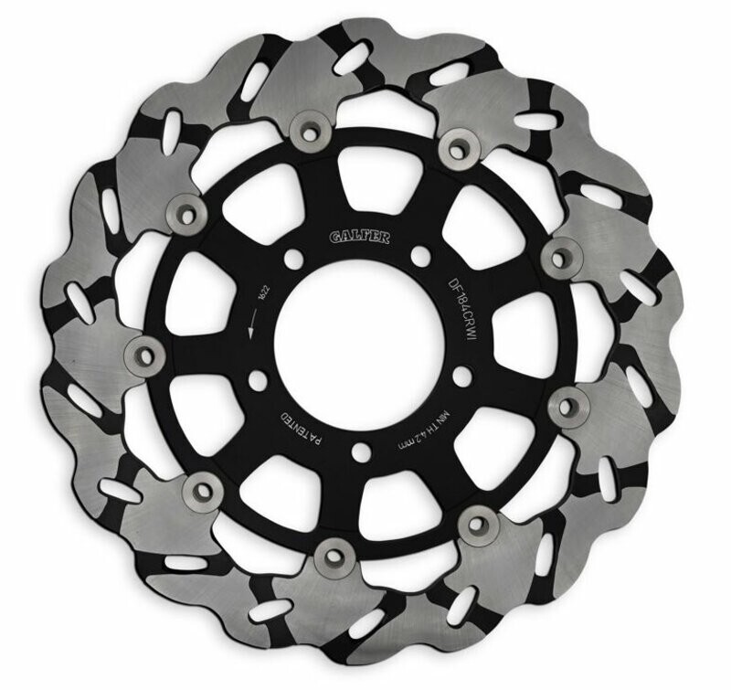 Kawasaki 2005-2006 Ninja ZX-6R 636 Galfer USA Superbike Left