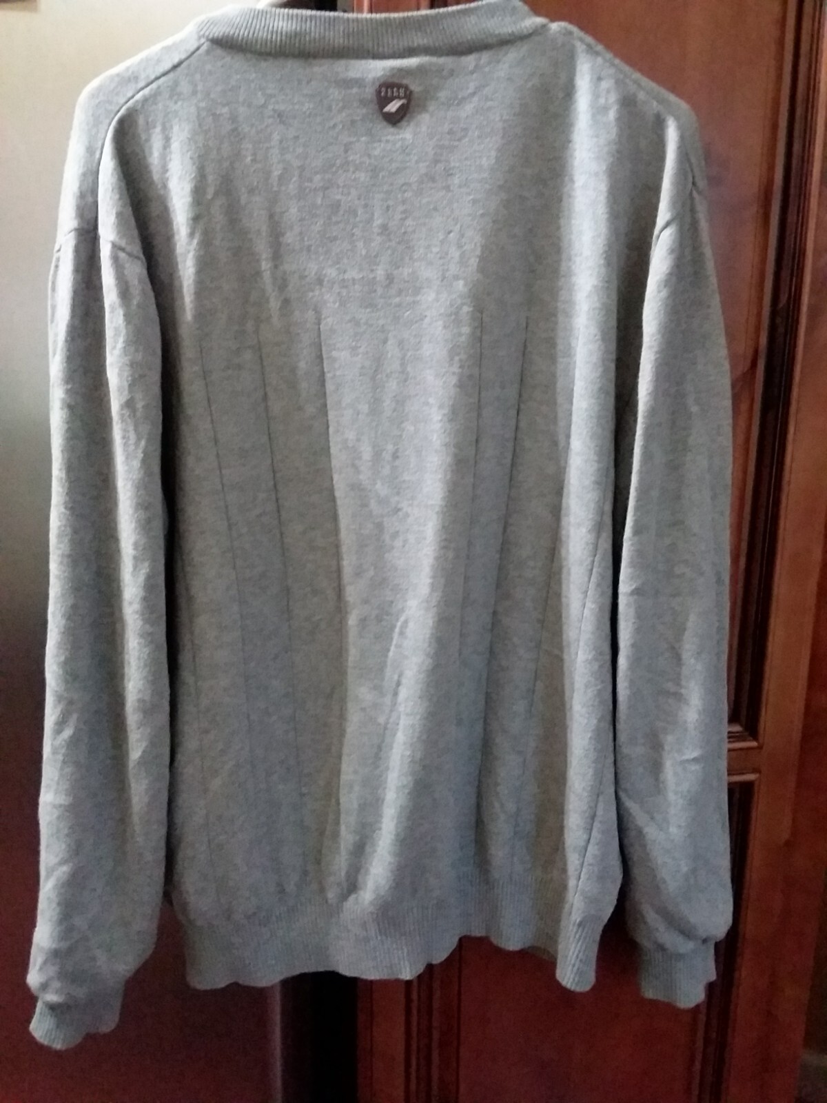Glen Echo Golf Gray Pullover Lined Sweater Men's … - image 3