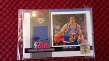 2005 Topps Target NBA Hard Wood Classics Game Worn Jersey Andre Mills
