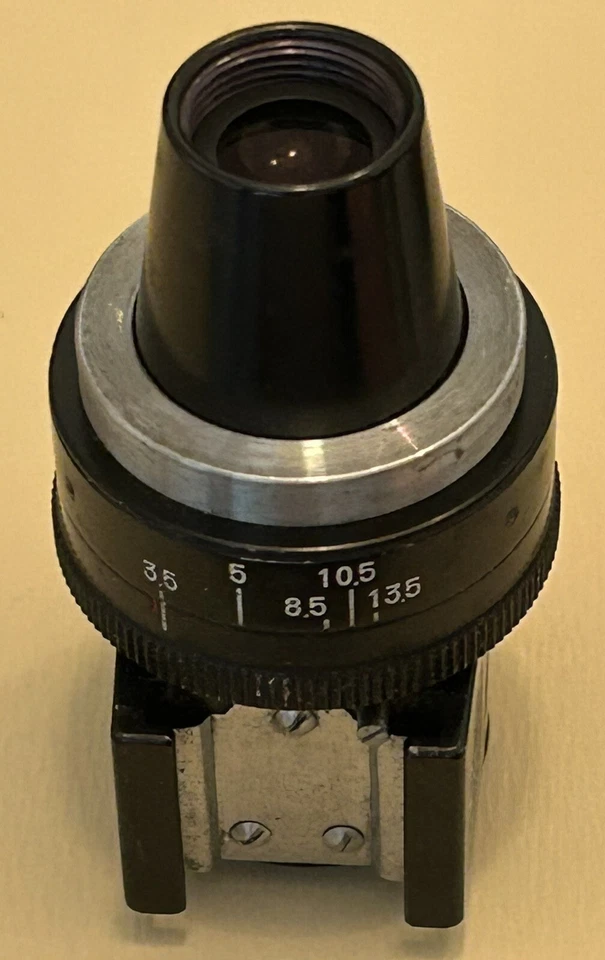 Nikon Black Paint Torpedo 3.5-13.5cm Viewfinder Good User - Image 3 of 4