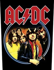 AC/DC Highway To Hell - Woven Back Patch 11.25" x 14"