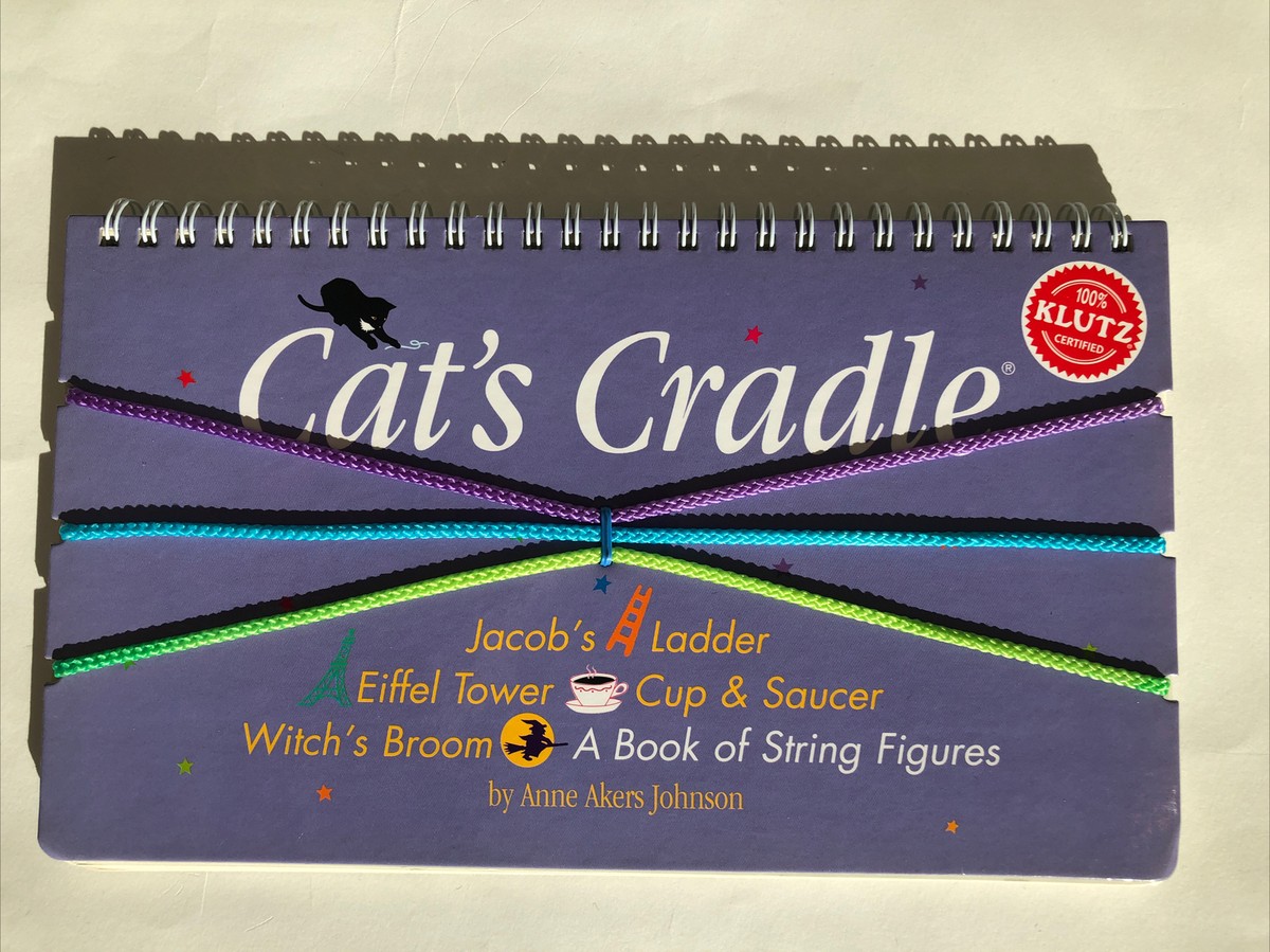 New - Klutz Cat's Cradle - A Book of String Figures - Ages 6+ | 1