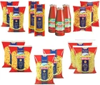 DIVELLA BOX FAMILY KIT 12 PACKS OF PASTA 500gr + 3 TOMATO SAUCE