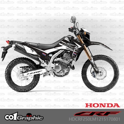 Graphics Decals Stickers Full Kit For Honda Crf250l 12 Crf250m 13 Ebay