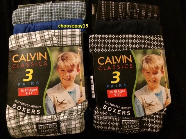 12 Niños Niños Niños Boxer Pantalones Cortos Ropa Interior Algodón Diseñador Calce Suelto Edad 3-13 Foto 4 de 4