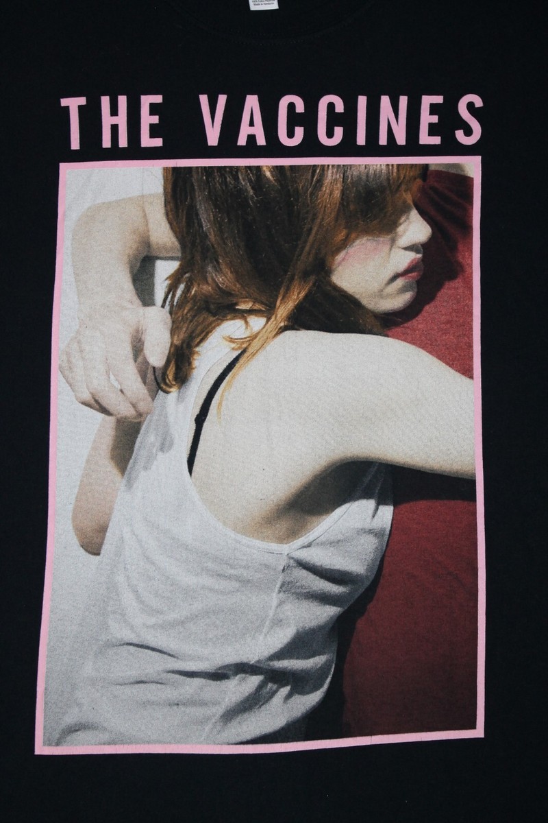 The Vaccines Shirt Indie Rock Band Post Punk Men's Tee Small | eBay