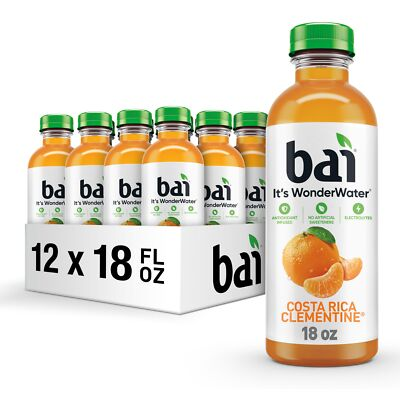 #ad Bai Antioxidant Infused Water Beverage Costa Rica Clementine with Vitamin C a... $34.67
