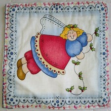 Handmade Quilted Beautiful Table Runner Topper Mat Stitched 7 x 7