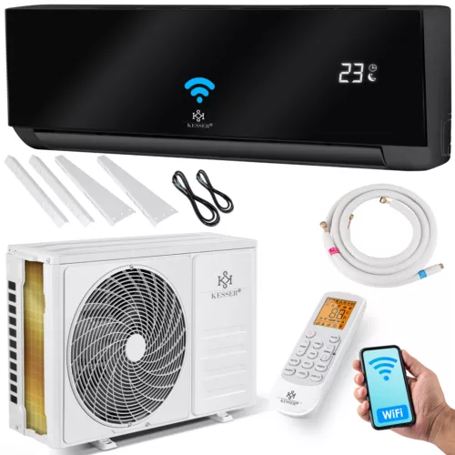 KESSER® Split Klimaanlage Klimagerät SET Inverter Klima 12000BTU Kühlen & Heizen