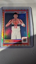 2023-24 NBA Hoops Jordan Poole #137  GRAVITY Holo SSP 71/75 WIZARDS