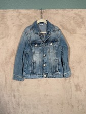 Zara Denim Jacket Girls Size 8 Blue
