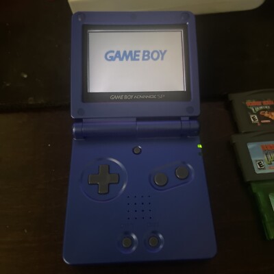 Nintendo Game Boy Advance SP Console Cobalt Blue