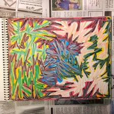 Drawing 11X14" Oil Pastel on Paper