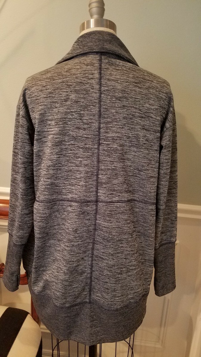 Eddie Bauer Men's & Women's Summit Wrap - Moisture-Wicking Cardigan With Thumbhole Cuffs - View #7