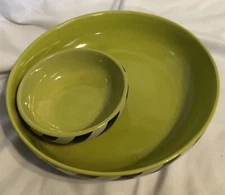 DEI Double Bowl Server Chip And Dip