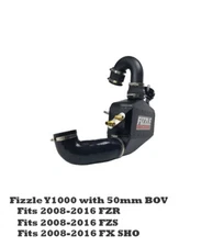 Fizzle Y1000 Intercooler Kit + 50mm BOV Yamaha FZR & FZS & FX SHO 2008-2016