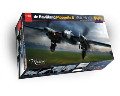 HK MODELL DE HAVILLAND MOSQUITO B MK.IX/MK XVI 1/32 !  NUR NOCH EINE !!