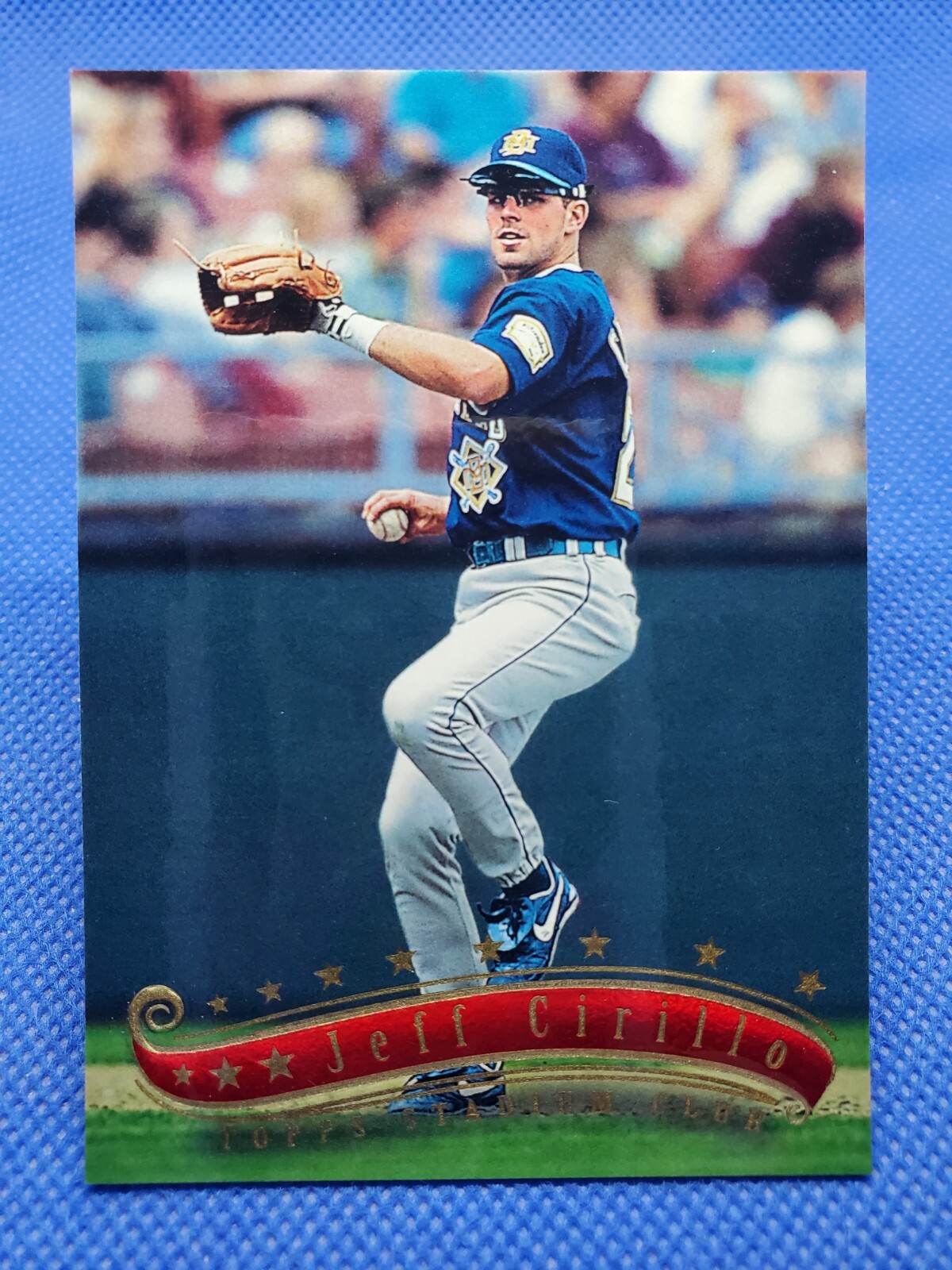 1997 Topps Stadium Club JEFF CIRILLO MEMBERS ONLY card MILWAUKEE BREWERS #132
