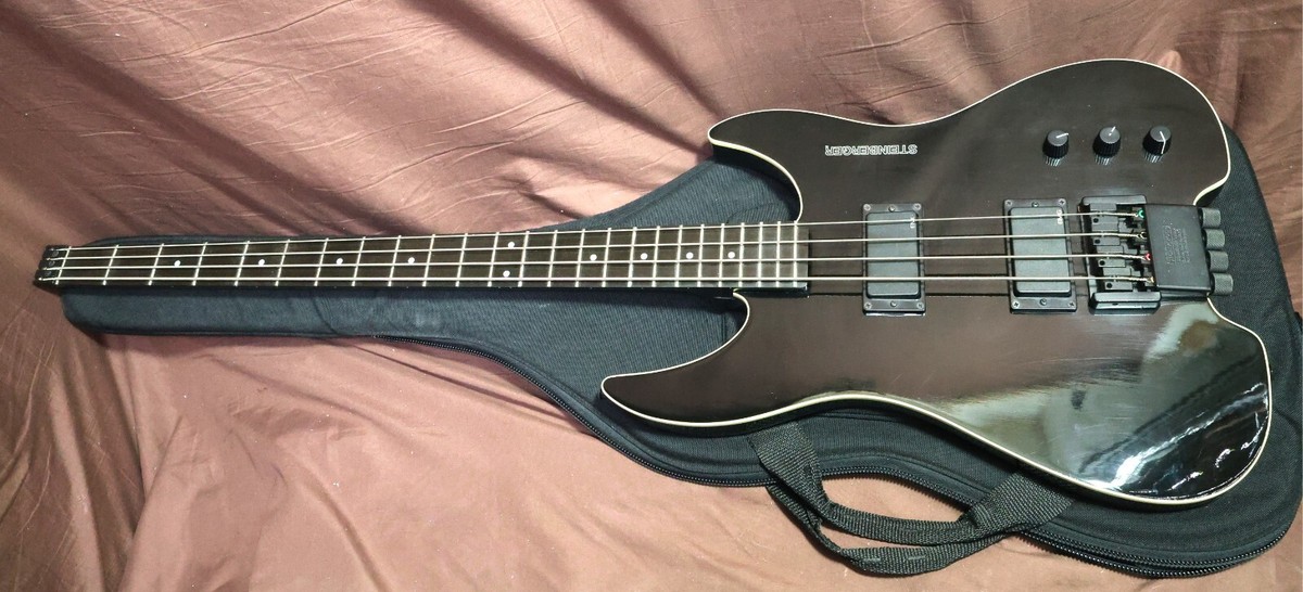 ベース Steinberger XM-2 Black Vintage Used Steinberger XM-2 Fretless Bass Black 1987