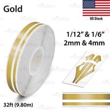Vinyl Pinstriping Pinstripe Car Diy Styling Double Tape Decal Stickers 12 12mm