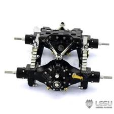LESU Metal Rear Suspension Set for 1/14 For TAMIYA RC Tractor Truck Axles  Model