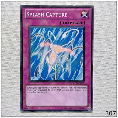 Splash Capture - ORCS-EN067 - Common Unlimited Yugioh